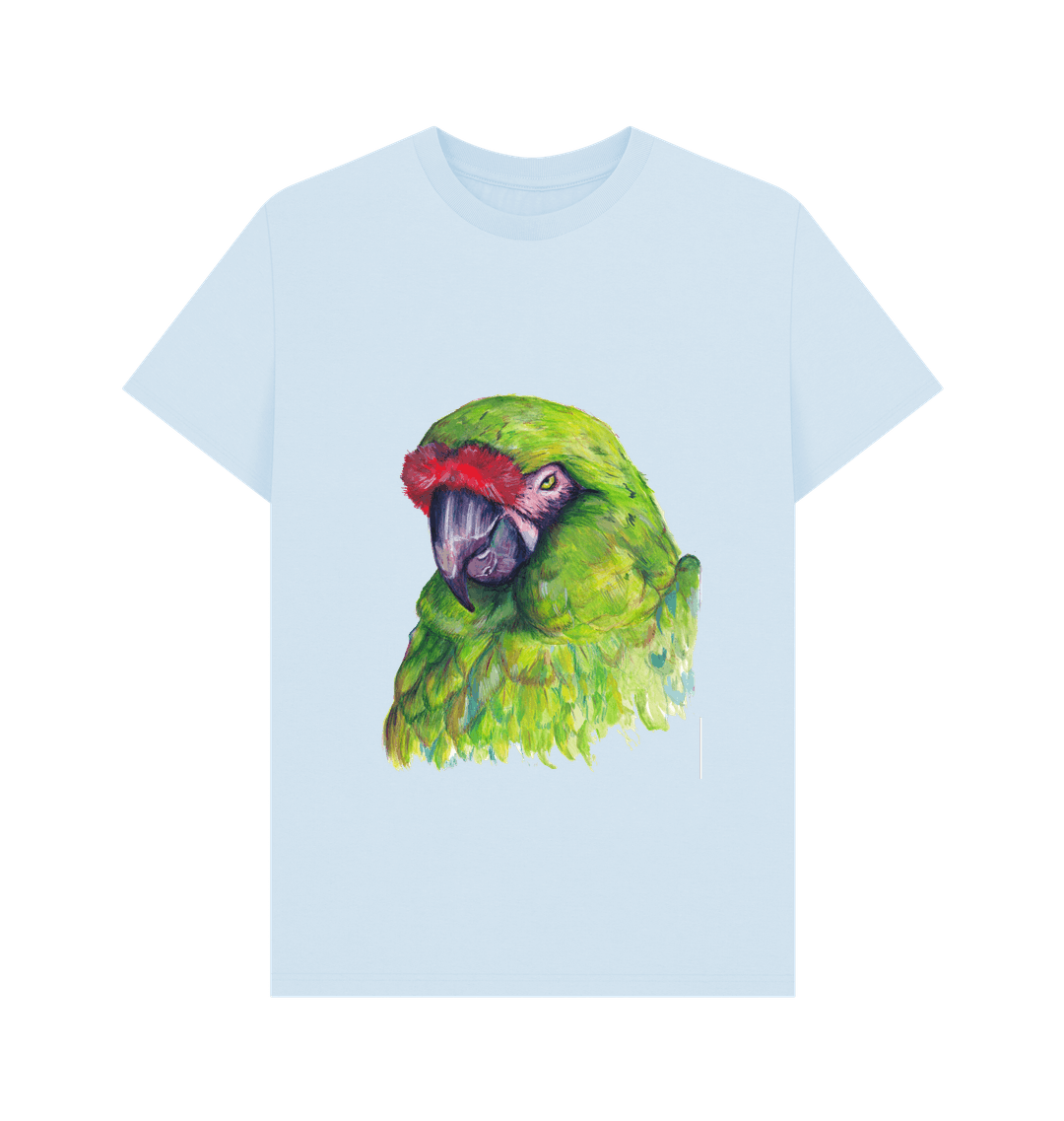 Sky Blue Printed T-shirt